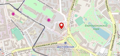 Екатерининский Дворец на карте