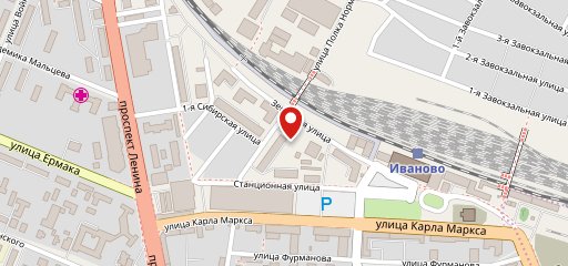 Екк на карте