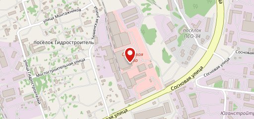 Эконом, столовая на карте