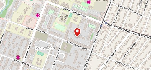Экспресс-Сервис, столовая на карте