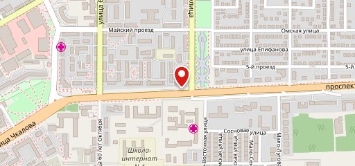 Экспресс-закусочная ООО "Вереск" на карте