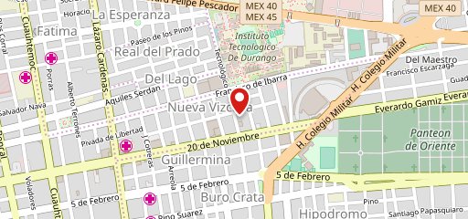 El Centenario на карте