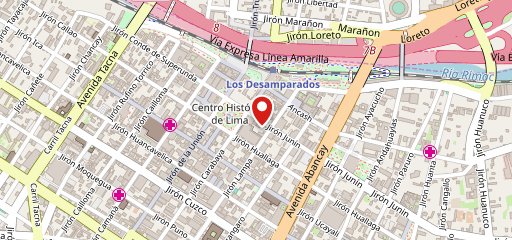 El criollo peru restaurantes на карте