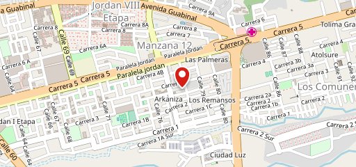 El Local Gastro Hamburguesas Artesanales en Ibagué на карте