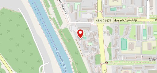 Пицца в городе Д на карте