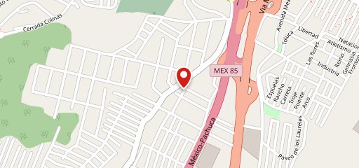 El FOGON del Pirul на карте