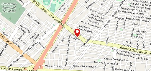 El Pollo Loco Colima на карте