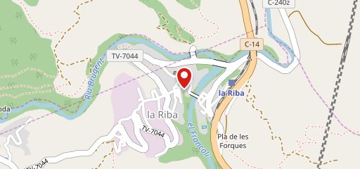 El Racó de la Plaça на карте