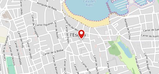 El Racó de l'Escala на карте