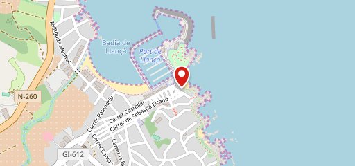 Restaurant - Taperia El Racó del Port (Llançà) на карте