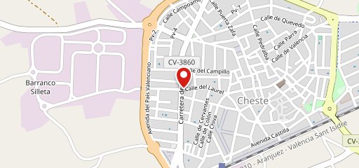 Restaurante El Raconet cheste на карте