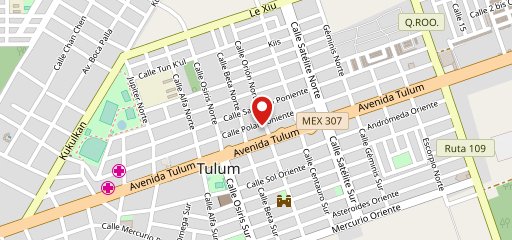 El Ranchero de Tulum на карте