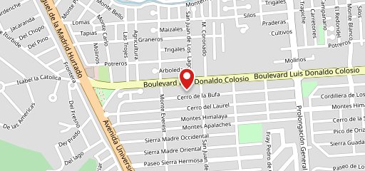 El Rincon Regio "Parilla Norteña" на карте