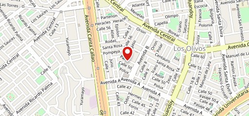 El Rinconcito del Sabor Lima на карте