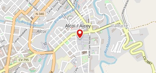 El Templete Alcoi - Restaurante на карте