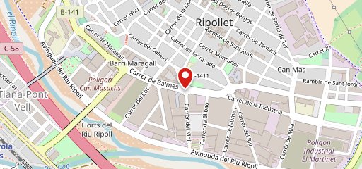 El Xamfrà Cafeteria на карте
