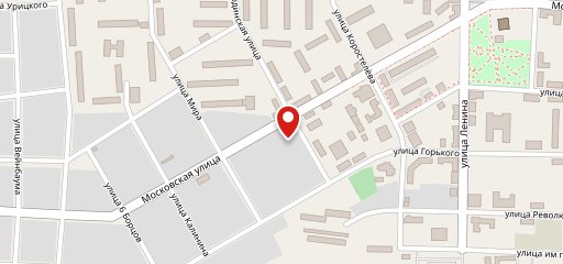 Крафтовая Пивоварня на Москоской на карте