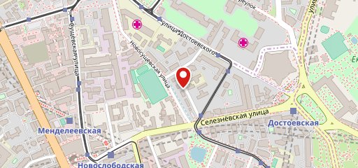 Элингтон на карте