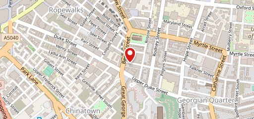 Elixir Liverpool на карте