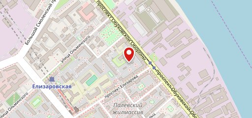 Елизар на карте