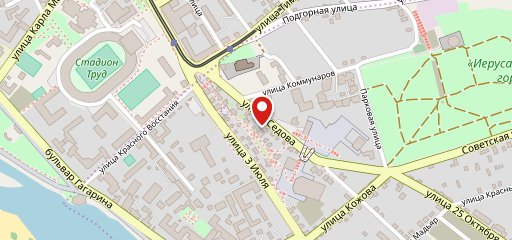 Элпазо на карте