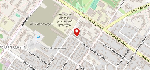 Элтон на карте