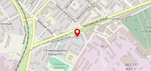 Эмба на карте