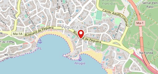 Embassador Peguera на карте