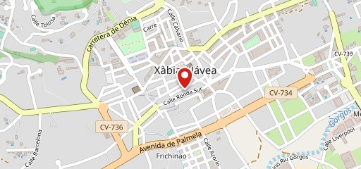 Embruix на карте
