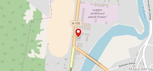 Эмират на карте