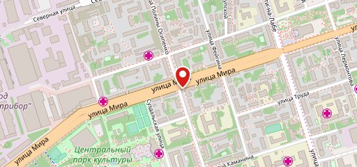Эмпас, Кафе на карте