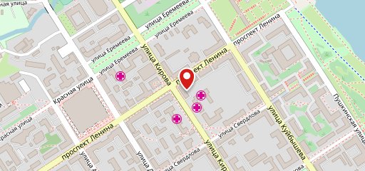 Пещера на карте