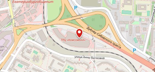Развлекательный комплекс Комсомолл на карте