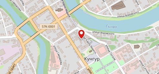 Ермак на карте