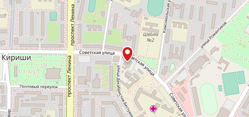 Ёрш на карте