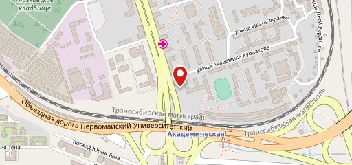 Ешкин кот, кафе на карте