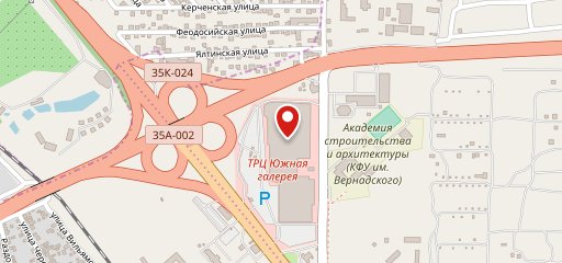 Эспрессия на карте
