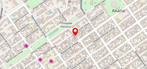Есть на море на карте