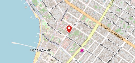 Эстакада на карте