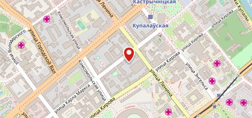 Этикет на карте