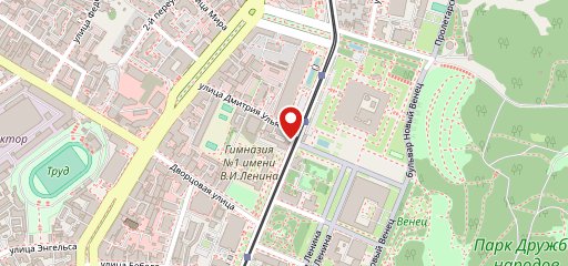 Европа, кафе-бар на карте