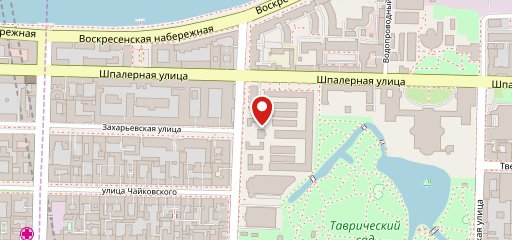 Павильон для мероприятий “Таврический сад” на карте