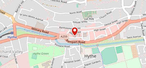 Everest Inn Hythe на карте