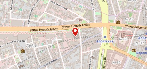 Евро Кафе Арбат на карте