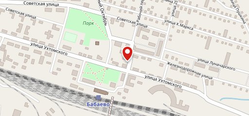 Европейская на карте