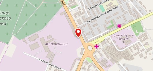 Европейская столовая "Три тарелки " на карте