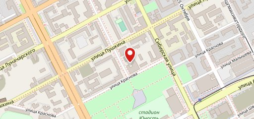 Европейский на карте