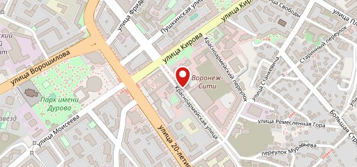 Евростоловая на карте