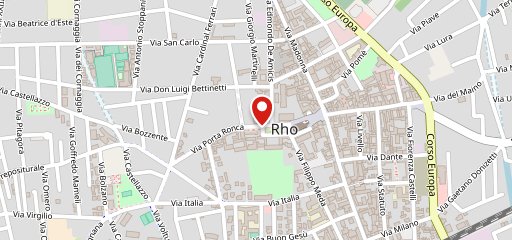 Ristorante Pizzeria Exo на карте