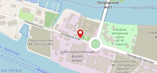 Экстрим-бар на карте